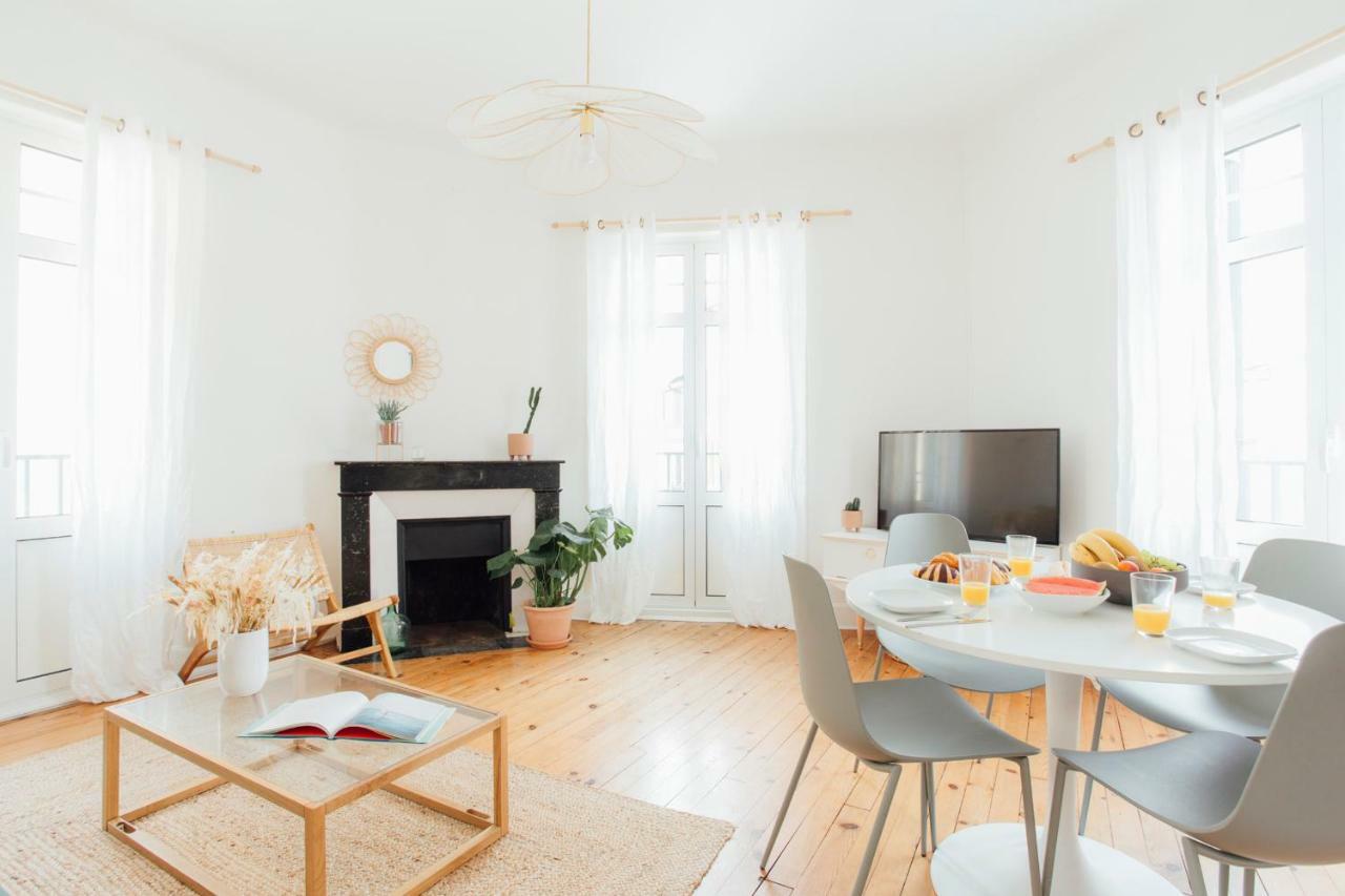 Ferienwohnung Coachella Vintage Chic In The Heart Of St Charles Biarritz Exterior foto